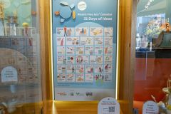City of Perth Plastic Free July library display (Photo Credit: City of Perth)