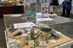 City of Kwinana Plastic Free July library display showcasing sustainable swaps for everyday items (Photo Credit: City of Kwinana)