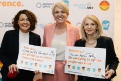 Ms Libby Coker MP, Hon. Tanya Plibersek MP, Minister for the Environment and Water, Senator Helen Polley
