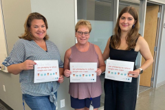 Sharon Hoffman, Kelli Jackson and Morgaux Curless, IPSOS, North America