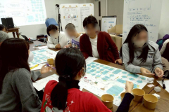 Kokoro’s original board game designed to teach players about plastic pollution. (Photo Credit: Kokoro Kawai)