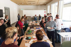Staff Attending the Morning Tea