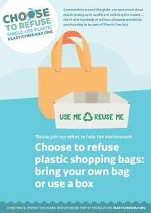 Posters - Plastic Free July