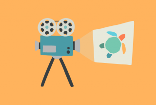 illustration of a video screening